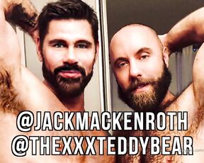 Jackmackenroth aka jackmackenroth OnlyFans Video - Fucking one of my furry faves TheXXXTeddyBear  So sweet and HOOOTTTTT 25 minutes of rimming