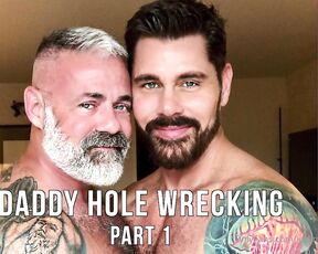 Jackmackenroth aka jackmackenroth OnlyFans Video - DADDY HOLE WRECKING with DarylRichterXXX PART 1 daddy muscle raw rimming