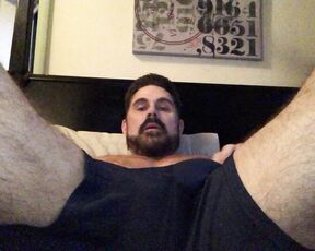 Jackmackenroth aka jackmackenroth OnlyFans Video - Pulling out my fat dick and stroking it with a but plug up my ass