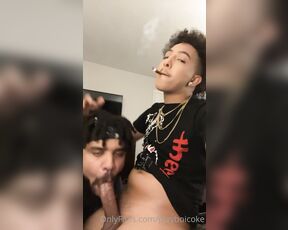 Cokeinyoson aka playboicoke OnlyFans Video - He ate my dick like it was lunch thotsnaughty