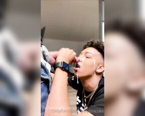 Cokeinyoson aka playboicoke OnlyFans Video - Face Fucked By lilbriskii  Swipe For Surprise