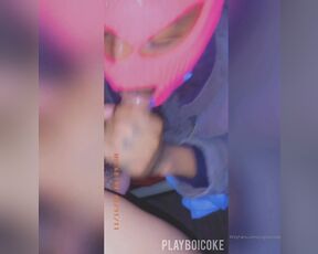 Cokeinyoson aka playboicoke OnlyFans Video - Some wet and decent masked head his hands and lips were so pretty