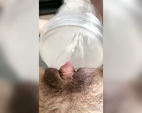 Xogoodboy1 aka xogoodboy1 OnlyFans Video - made myself cum with his fleshlight shhh