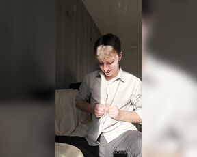 Tyler Eire aka tylereire22 OnlyFans Video - Would you like to be the one to unbutton my shirt