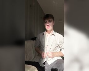 Tyler Eire aka tylereire22 OnlyFans Video - Would you like to be the one to unbutton my shirt