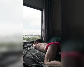 Tyler Eire aka tylereire22 OnlyFans Video - I hope you dont mind if I lay here