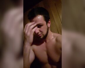 Gymboii69 aka gymboii69 OnlyFans Video - This video in the sauna then in the shower 4mins long keep  on your DM