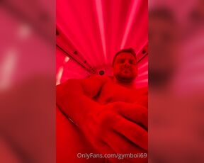 Gymboii69 aka gymboii69 OnlyFans Video - This is what it like when I go use the red light therapy