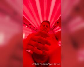 Gymboii69 aka gymboii69 OnlyFans Video - This is what it like when I go use the red light therapy