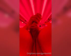 Gymboii69 aka gymboii69 OnlyFans Video - This is what it like when I go use the red light therapy