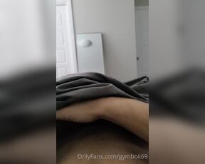 Gymboii69 aka gymboii69 OnlyFans Video - Good morning always hard for you