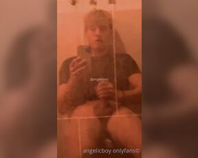 Angelicboy aka angelicboy OnlyFans Video - Do you know the feeling, horny on the toilet  Come in and help me with