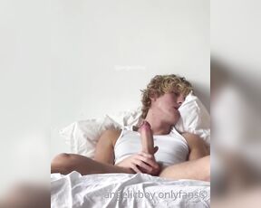 Angelicboy aka angelicboy OnlyFans Video - Lying in my bed, thinking of you and getting more and more horny Want you with