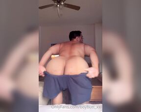 BoyButtXXL aka boybutt_xxl OnlyFans Video - A little sick but so horny today I think you can probably tell  big Booty