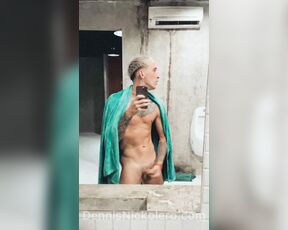 Dennis Nickolero aka dennisnickolero OnlyFans Video - Being naughty in locker room after hot sauna