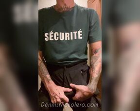 Dennis Nickolero aka dennisnickolero OnlyFans Video - Got a boner at work so had to act fast