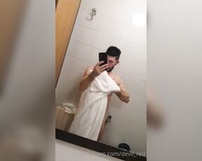 Xdevil_redx aka devil_red OnlyFans Video - Shower me Suking my dick