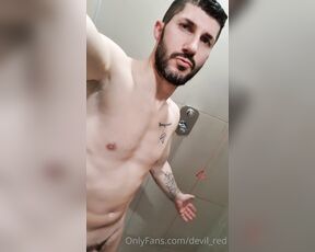 Xdevil_redx aka devil_red OnlyFans Video - Shower me