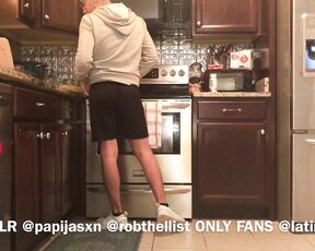 LatinPapiz aka latinpapiz OnlyFans Video - SNEAK PEAK  KITCHEN SEX