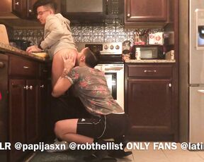 LatinPapiz aka latinpapiz OnlyFans Video - SNEAK PEAK  KITCHEN SEX