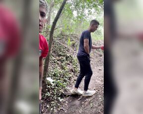 Thiago Zanetti aka thiagozanettixxx OnlyFans Video - we were in the woods with my cousin and we wanted to masturbate  estábamos por