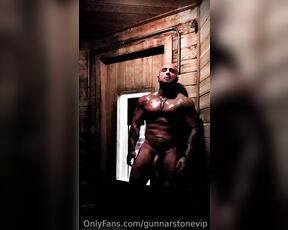 Gunnar Stone VIP aka gunnarstonevip OnlyFans Video - I have my own private sauna care to join