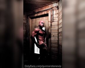 Gunnar Stone VIP aka gunnarstonevip OnlyFans Video - I have my own private sauna care to join