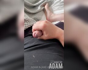 ADAM AND JAKE aka lvpcouple OnlyFans Video - 06-25-2022 - I was feeling extra chunky playing with my dick through the fly of my new boxies,