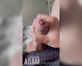 ADAM AND JAKE aka lvpcouple OnlyFans Video - 06-25-2022 - I was feeling extra chunky playing with my dick through the fly of my new boxies,