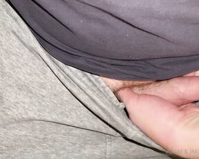 ADAM AND JAKE aka lvpcouple OnlyFans Video - 01-02-2023 - Just sitting in my joggers teasing my dick