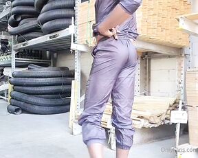 Cornelio_sama aka cornelio_sama OnlyFans Video - 11-22-2021 - So I went shopping at a outdoor store in transparent sports wear  Transparent top and