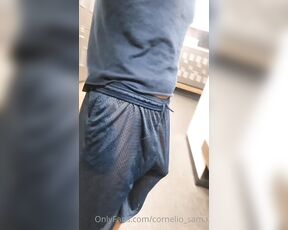 Cornelio_sama aka cornelio_sama OnlyFans Video - 04-26-2022 - Week 2 at the gym   Couldnt decide which set of new gear to wear