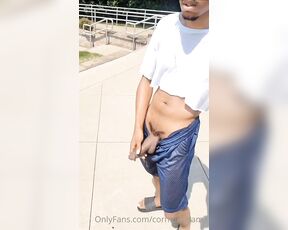 Cornelio_sama aka cornelio_sama OnlyFans Video - 05-03-2022 - So anxious to feel these navy meshies out in the sun