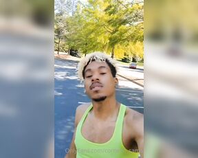 Cornelio_sama aka cornelio_sama OnlyFans Video - 04-28-2022 - Finally took the greenyellow set of gear out to the park