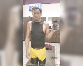 Cornelio_sama aka cornelio_sama OnlyFans Video - 03-27-2023 - Part 1 at the gym Back in the gym playing it low_lowkey in yellow shorties