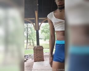 Cornelio_sama aka cornelio_sama OnlyFans Video - 06-07-2023 - Back to altered shorties with the top layer of mesh removed