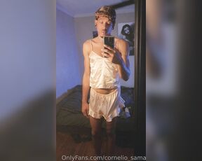 Cornelio_sama aka cornelio_sama OnlyFans Video - 07-02-2023 - Thought Id try out these new satin pajamas