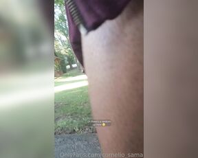 Cornelio_sama aka cornelio_sama OnlyFans Video - 07-30-2023 - Finally decided to wear this fit out to the park for a quickie