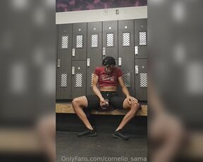 Cornelio_sama aka cornelio_sama OnlyFans Video - 07-27-2023 - Ya joining me for more locker room fun in part 2 of gym week 6