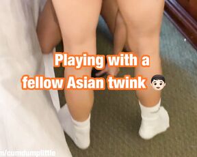 Little Asian Cumdump aka cumdumplittle OnlyFans Video - 06-17-2020 - Met up with sexy fellow twink jayxjjs amp had a hot time