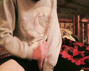 CatboiAoi aka catboiaoi OnlyFans Video - 03-24-2021 - just chilling in a cabin with a bro 3 getting held and jerked off lt3