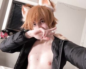 CatboiAoi aka catboiaoi OnlyFans Video - 11-02-2022 - Day 2 Fox boi is on the prowl Anyone wanna come give me some kisses Then