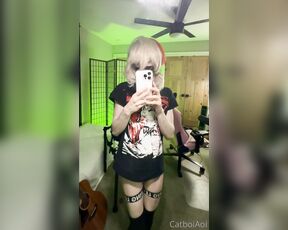 CatboiAoi aka catboiaoi OnlyFans Video - 12-30-2022 - cocky hung femboy wants to stuff your mouth like this next want a top cute boi