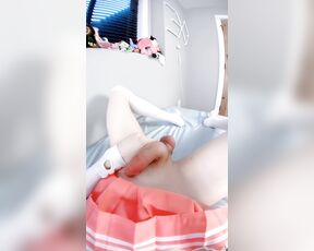 CatboiAoi aka catboiaoi OnlyFans Video - 01-18-2024 - Astolfo talks dirty to you and shoves his dick in a broken toy bet you wanna