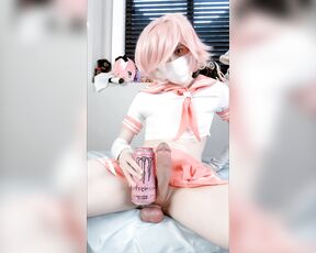 CatboiAoi aka catboiaoi OnlyFans Video - 01-18-2024 - Astolfo talks dirty to you and shoves his dick in a broken toy bet you wanna