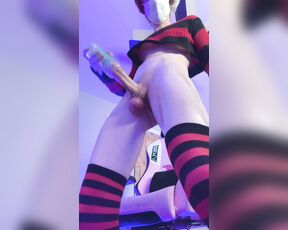 CatboiAoi aka catboiaoi OnlyFans Video - 04-20-2024 - Femboy Todoroki from MHA shakes so much when he strokes himself looking for a new partner