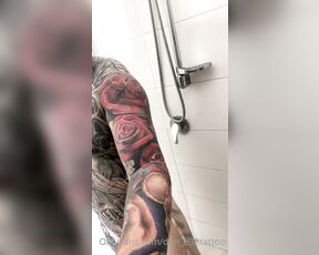 Dan_b33tattoo aka dan_b33tattoo OnlyFans Video - 01-22-2021 - Shower time, nice and clean