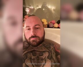 Dan_b33tattoo aka dan_b33tattoo OnlyFans Video - 05-10-2022 - Relaxing bath time, Who wants to join And a little something for you feet lovers too