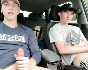 Levi Hatter aka levihatter OnlyFans Video - 09-16-2020 - Video of TroyeJacobsxxx and I playing around in the car till we get caught