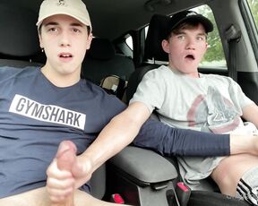 Levi Hatter aka levihatter OnlyFans Video - 09-16-2020 - Video of TroyeJacobsxxx and I playing around in the car till we get caught